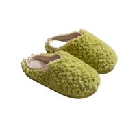 YZDKR Pantoufles d'intérieur for femmes, mignonnes, moelleuses, chaudes, for l'hiver, for chambre à coucher pour les femmes(B-Green,38-39(Suggest 37-38))