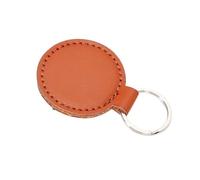 YZDKR Porte-clés 10Pcs Keychain DIY Craft Kit Round Keychains for Women PU Leather Blanks Key Rings Ideal for and Party Favors(Color8)