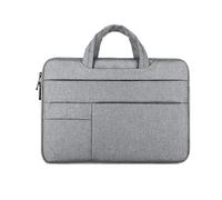 YZDKR Sacoche pour ordinateur portable Sac à main for ordinateur portable 13 14 15 .6 pouces, housse for, accessoire for, porte-documents for femmes et hommes(Light gray,For 12-13.3 Inch)