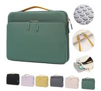 YZDKR Sacoche pour ordinateur portable Sac à manches for ordinateur Portable 13.3 14.1 15.6 pouces, sacoche de voyage, sac transport for, main étanche(Off White,For 13-14 Inch)