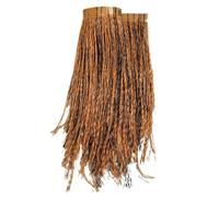 YZDKR Toit de Paille chaume synthétique Palmier tuile Rouleau cabane Herbe Jardin Patio clôture Bar terrasse fête pour Jardin et terrasse(I,100x100cm)