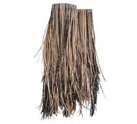 YZDKR Toit de Paille chaume synthétique Palmier tuile Rouleau cabane Herbe Jardin Patio clôture Bar terrasse fête pour Jardin et terrasse(F,50x50cm)