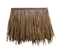 YZDKR Toit en Paille Artificielle 50cm x, matériau PE réaliste et Polyvalent for Couverture de Parapluie Patio, Herbe cabane Bar pour Jardin et terrasse(Style C)