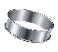 Yzdysg Anneaux de cuisson polyvalents faciles à démouler en acier inoxydable pour muffins et tartelettes, gadget de cuisine pour pâtisseries
