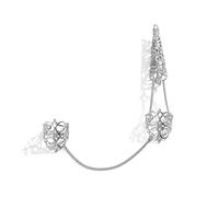 Yzdysg Anneaux, Doigt KnuckleDoigt Armure Couverture Pointe Nail-Cap Boucle Femmes Réglable Ouverture Art Protéger Ongle, As shown, Métal