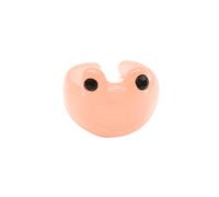 Yzdysg Anneaux, Drôle Cinq Couleur Simple Grenouille Anneaux Doux Cool Cartoon Animal Ouvert Anneaux Petites Amies Femmes Couple Bijoux, See dimensional drawing, Résine