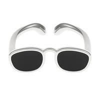 Yzdysg Anneaux, Lunettes Amusantes Mode Créative Réglable Open Finger Cuivre Accessoires Couple Bijoux, As shown in the figure, Cuivre