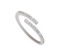 Yzdysg Bagues élégantes en alliage pour hommes et femmes ouverture taille réglable anneaux tendance doigts accessoires fête porter bijoux, About 17mm in diameter, Métal