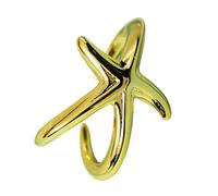 Yzdysg Bagues multi-usages sur le thème de l'océanique étoiles de mer réglables - Accessoire de bijoux pour les femmes qui aiment la nature et les amateurs de plage, Diameter about 1.8cm, Cuivre