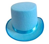 Yzdysg Chapeau Derby de couleur unie - Chapeau de magicien pour carnaval - Accessoire de fête - Convient à la plupart des adultes et des adolescents - Chapeaux hauts pour hommes et femmes - Steampunk