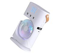 Yzdysg Kleiner Ventilateur électrique d'extérieur rechargeable pour le camping Capacité 500 ml Convient pour les randonnées en plein air