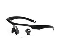 Yzdysg Lunettes de soleil, lunettes de soleil sportives pour homme avec corps ergonomique pour un port confortable de conduite, course à pied, accessoires de baseball, Cadre noir blanc, See