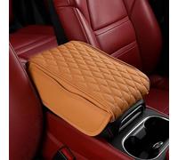YZECEBNF Coussin D'accoudoir Voiture Cuir pour Dacia Duster 3 2024-2026, Housse pour Accoudoir de Console Centrale Couvercle Boîte D'accoudoir avec Poches de Rangement Intérieur Accessoires
