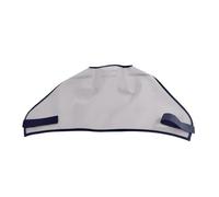 YzG783 Mouche pour cheval avec couverture intégrale en maille fine offrant une meilleure circulation de l'air pour cheval Gris 75 x 39 cm