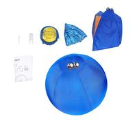 YzG792 Ensemble de jouets gonflables pour chiens et chevaux - 45,7 cm - Couche de jouet interactif pour chiens de bétail et toutes les races de troupeau - 45 cm (bleu, A)