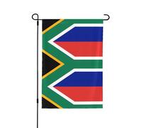 YzgWjBhd Drapeau de maison de l'Afrique du Sud vertical double face, de qualité supérieure, grand drapeau de maison, décoration saisonnière, 31,8 x 45,7 cm