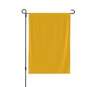 YzgWjBhd Drapeau de maison vertical double face, jaune moutarde, grand drapeau de maison de qualité supérieure, décoration saisonnière, 31,8 x 45,7 cm
