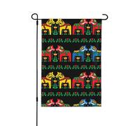 YzgWjBhd Drapeau suédois de maison folklorique Dala double face - Qualité supérieure - Printemps été - Décoration saisonnière - 71,1 x 101,6 cm