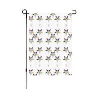 YzgWjBhd Eastern Stars Drapeau de maison vertical double face de qualité supérieure Printemps Été Grand drapeau de maison Décoration saisonnière 71,1 x 101,6 cm