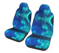 YzgWjBhd Northern Lights Lot de 2 housses de siège de voiture de qualité supérieure - Confortables - Imprimé - Sièges avant avant pour berline, VUS, camion