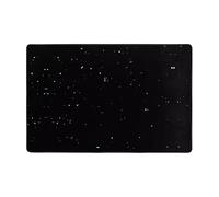 YzgWjBhd Paillasson imprimé à pois noirs et blancs, tapis antidérapant pour extérieur et intérieur, tapis de sol amusant en mousse à mémoire de forme, 91,4 x 61 cm