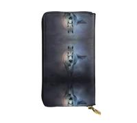 YzgWjBhd Portefeuille imprimé pour femme, grand portefeuille pour cartes de crédit, joli sac à main multi-poches
