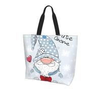 YzgWjBhd Sac fourre-tout hélicoptère pour femme, grand sac d'épicerie, drôle et léger pour porter au quotidien, Nain mignon, One Size