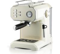 YZHYYDS Machine à café italienne, machine à mousser le lait automatique avec réservoir d'eau de 1,5 L et mousseur à lait, chauffage rapide, idéale pour des boissons de qualité barista