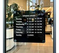 YZHYYDS Panneau Magnétique en Métal pour Les Heures de Travail