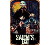 Yzixulet Stephen King - Salem's Lot - Impression d'art vintage - 20,3 x 30,5 cm - En métal - Décoration humoristique