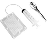 YZJSSL Kit de gastronomie moléculaire de Cuisine, seringue de Style culinaire, injecteur de Marinade, crépines d'œufs