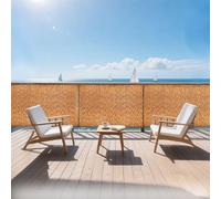 YZJTSXQHY Clôture D'intimité en Bambou pour Pergola, Canisse en Roseau Brise Vue 30 60 65 70 85 90 100 110 120 125 cm Hauteur, Rouleaux de Clôture Jardin Bambou Occultant pour Exterieur Terrasse