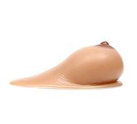 YZJYB 1 Paire Auto Adhésif Faux-Seins 100% Non Allergique Prothétiques Mammaires en Silicone Formes pour Mastectomie/Travestis/Dresser Transgenre,EE~Cup（1600g/pair）