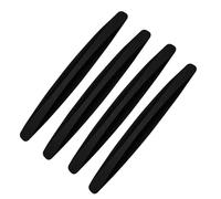 YZKKKY 4 Pièces Bande Protection de Pare-Chocs Voiture pour Citroen C3 I Picasso 2008-2013, Bandes de Caoutchouc Anti-Collision Protection Arrière Avant Antichoc,Black