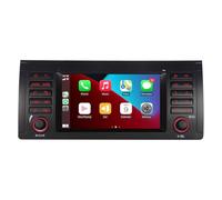 YZKONG Autoradio pour BMW E39 E53 5 série X5 M5 Autoradio à écran Tactile Compatible avec Wireless Carplay/Android Car Radio avec Bluetooth/FM/AM/USB/DPS/RDS/Mirror Link