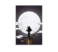 YZLI Poster sur toile du dessin animé japonais Naruto Itachi Uchiha - Art mural - Décoration moderne pour chambre de famille - 30 x 45 cm