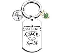 YZLPLP Cadeau Coach Porte Clef Coach Porte Clés Coach Cadeau Merci Cadeau Femme Cadeau Anniversaire Femme Porte Clef Merci Porte Cle Coach d'École Porte Clef Merci Maîtresse Merci Cadeau (3)
