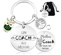 YZLPLP Cadeau Coach Porte Clef Coach Porte Clés Coach Cadeau Merci Cadeau Femme Cadeau Anniversaire Femme Porte Clef Merci Porte Cle Coach d'École Porte Clef Merci Maîtresse Merci Cadeau (2)