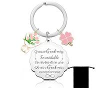 YZLPLP Cadeau Future Arrière-grand-mère Porte clef Chaque Grand-mère Formidable Se Révèle Être Une Arrière-grand-mère Exceptionnelle Surprise Annonce Grossesse Garçon/Fille Naissance Bébé (1)