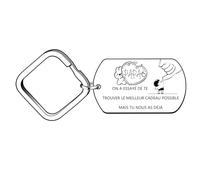 YZLPLP Cadeau papa,cadeaux papa porte-clés,cadeau papa porte-clés,cadeau d'anniversaire pour papa porte-clés papa on a essayé de te trouver meilleur cadeau possible mais tu nous as déjà (1) (1)