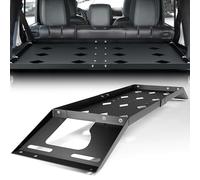 YZONA Panier de Chargement arrière Compatible avec Jeep Wrangler JK JKU & JL JLU Unlimited 2007-2025 à 4 Portes, étagère de Rangement intérieure de Coffre (Robuste, 136,1 kg, Noir)