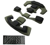 Yzpacc Coussins de Casque Tactique, Remplaçants Universels Garnitures Intérieures en Mousse à Mémoire pour Casques ACH, Mich, FMA, EXF et Motocyclettes