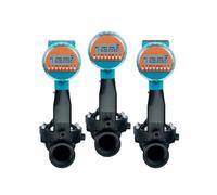 YZQOZKJH Électrovanne Intelligente de Jardin 1/2" 1" 3 V, minuterie, étanche, programmable, capteur de Pluie, contrôleur d'arrosage Automatique Solaire(3I4 Incn-Solar)