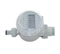 YZQOZKJH Solar & Battery Powered Water Timer Irrigation Solenoid Valve Controller Waterproof Power-Saving Greenhouse Irrigation System(Solar LCD Timer-E)