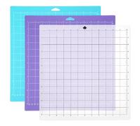 YZROHYI 3 Pièces Tapis de Découpe pour Cricut Maker 4 30.5 X 30.5 CM,Tapis de Coupe pour Silhouette Cameo,Tapis pour Cricut Joy Xtra,Tapis de Coupe Rechange,Tapis de Decoupe Couture,Cutting Mat
