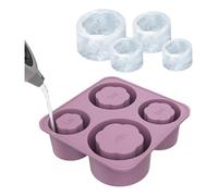 YZROHYI Bac à Glaçons pour Stanley Cup,Moule A Glacon Silicone pour Stanley Cup Ice Mold,Moules à Glaçons Réutilisable avec Couvercle,Ice Cube Tray pour 20-40 OZ,Accessoires pour Tasse Stanley