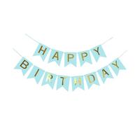 YZROHYI Bannière Joyeux Anniversaire 16x20 CM,Guirlande Fanion Happy Birthday,Guirlande Papier Joyeux Anniversaire,Banderole Happy Birthday Decoration Banner,Décoration à Suspendre Anniversaires