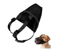 YZROHYI Muselière pour Grand Chien Noir,Muselière en Nylon Réglable pour Chien,Muzzle Petit Chiens,Museliere Chiens Anti Morsure Moyens,Museliere pour Husky,Labrador,Masque Respirant pour Animaux-L
