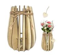 YZROHYI Vase Decoratif Fleur pour Lego,Flower Vase pour Lego Bouquet,Vases Puzzle Artistique 3D,Vases Decoration Interieur Maison,VasePuzzle en Bois,VaseModerne Design Décoration pour Roses Tulipes