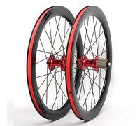 YZSMD 20 Pouces 451 Wheelsset de vélo Pliant/BMX Wheelset V Brake Jantes Disc Hubs Scelled Bearing Support 8-9-10-11 Speed Cassette Release Rapide Front 100mm arrière 135 mm ),